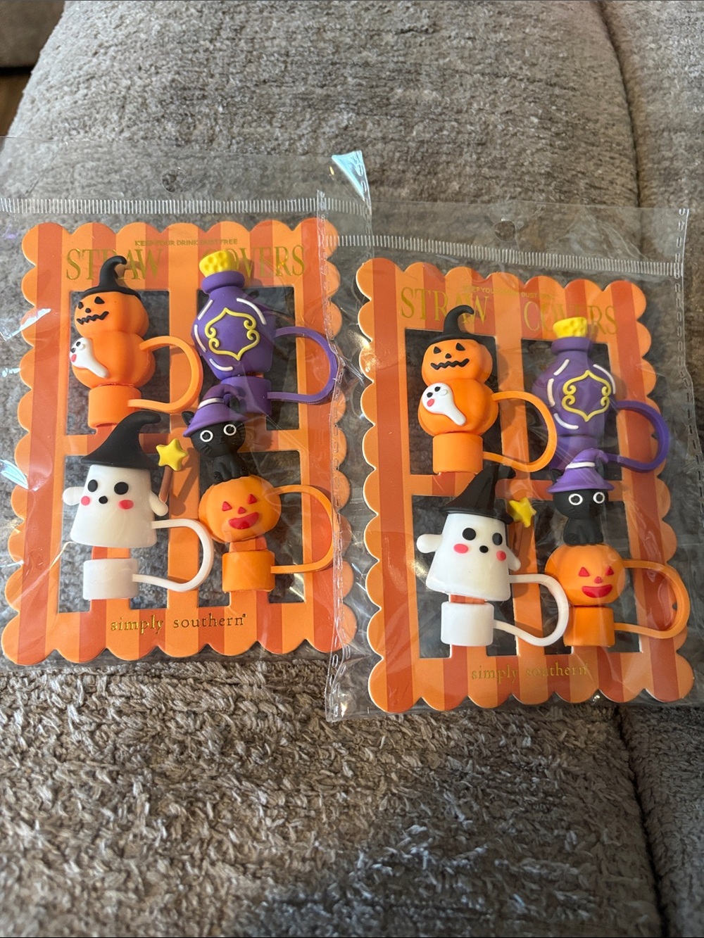 Simply Southern Halloween Straw toppers